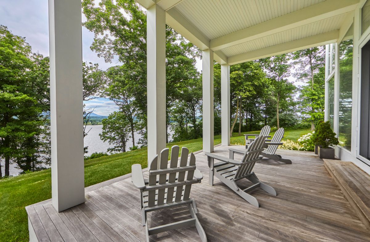 Waterfront Porch View